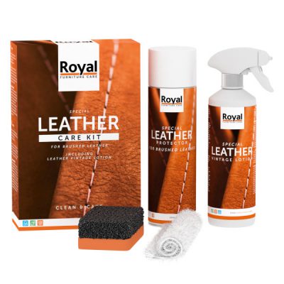 Leather Care Kit Brushed Leather